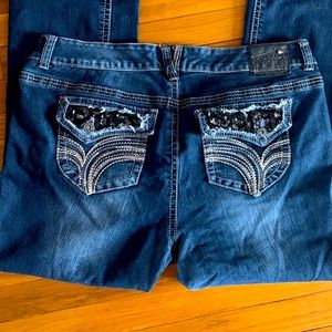 Jazzy sequin jeans 👖